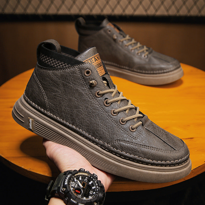 Kvinnors High-Top Sneakers Urban Stil 5