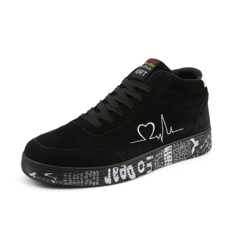 Kvinnors High-Top Sneakers Urban Stil 5