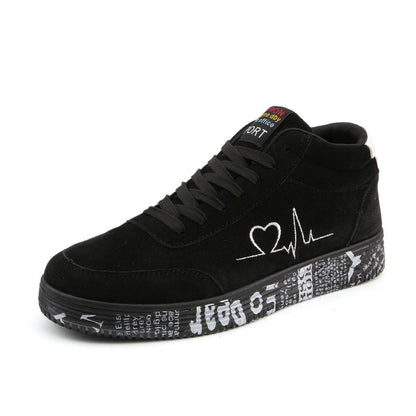 Kvinnors High-Top Sneakers Urban Stil 5
