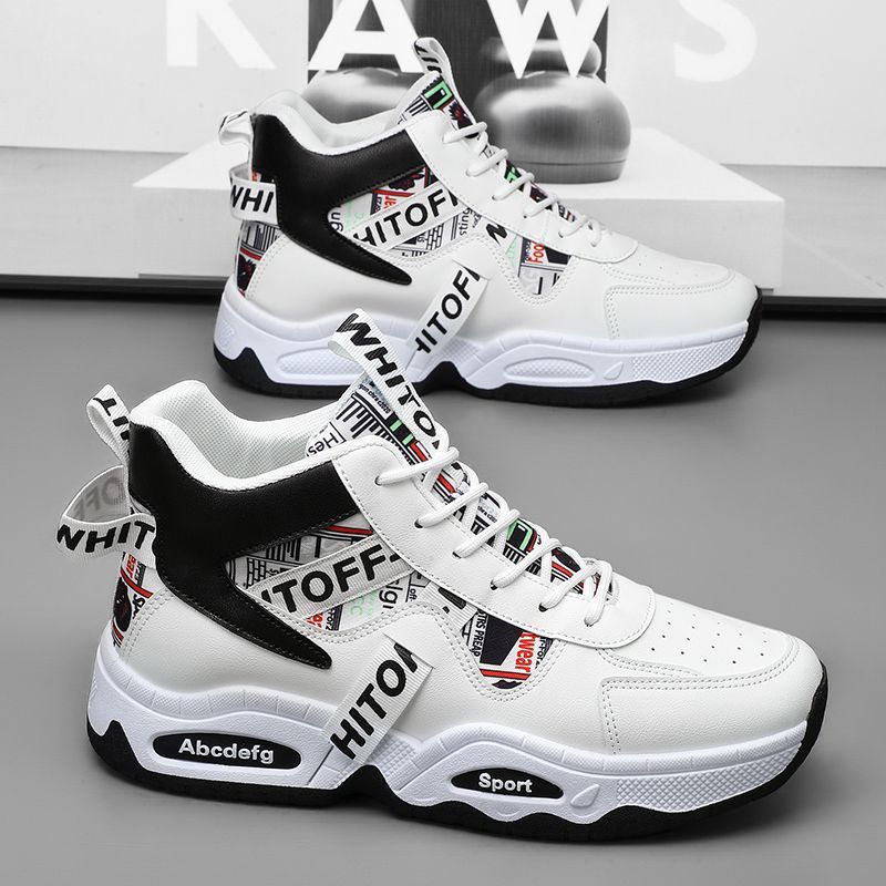 Kvinnors High-Top Sneakers med Innovativ Dämpning 4