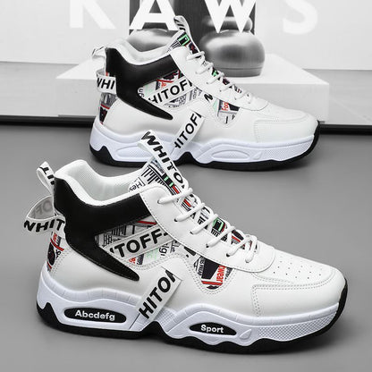 Kvinnors High-Top Sneakers med Innovativ Dämpning 4