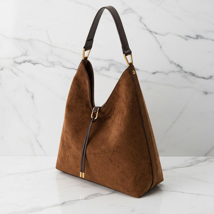 Kvinnors Hobo Bag med Dragsko Detalj 1