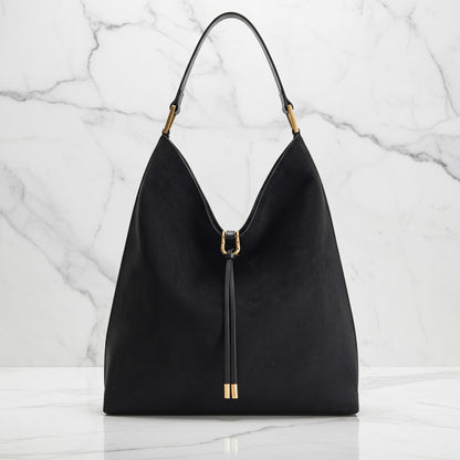Kvinnors Hobo Bag med Dragsko Detalj 6