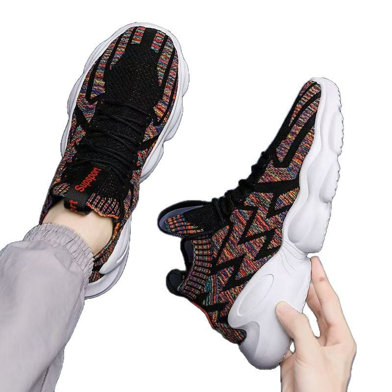 Kvinnors Höga Sneakers Med Innovativ Design 5