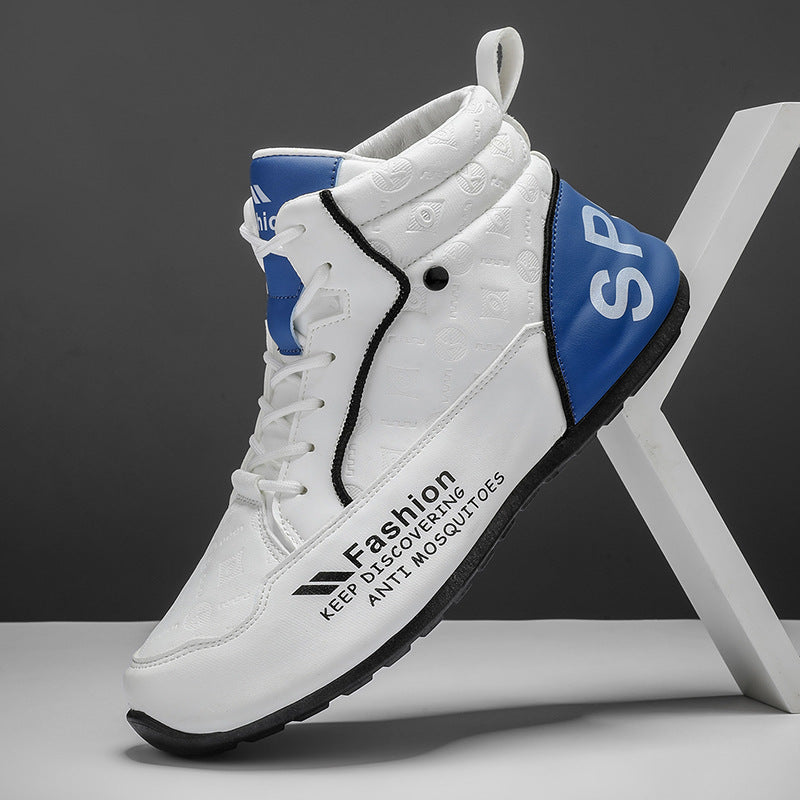 Kvinnors Höga Sneakers Sportig Design 1