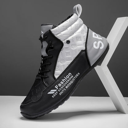 Kvinnors Höga Sneakers Sportig Design 2