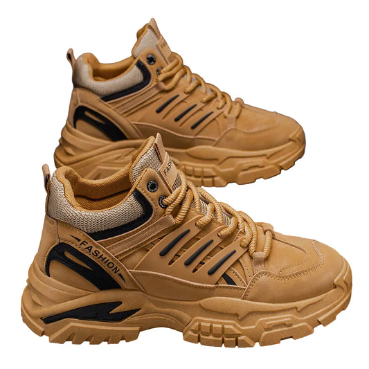Kvinnors Höga Sneakers med Modern Design 0