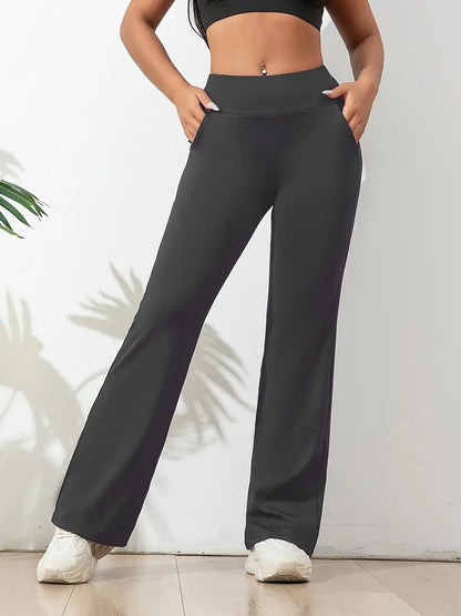 Kvinnors Högmidjade Leggings Sportig Stil 1