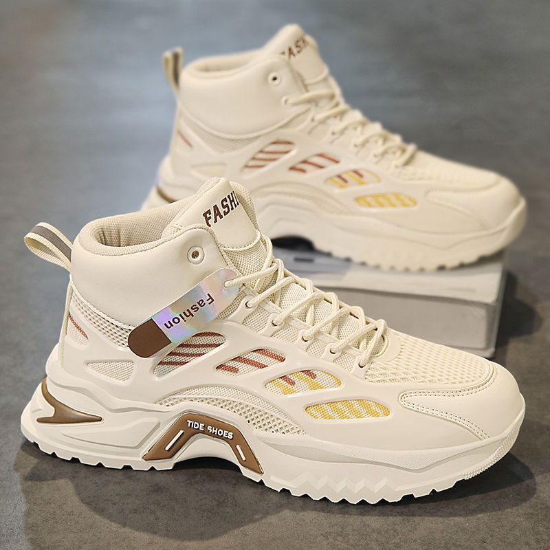 Kvinnors Högtoppade Sneakers Trendig Design 1