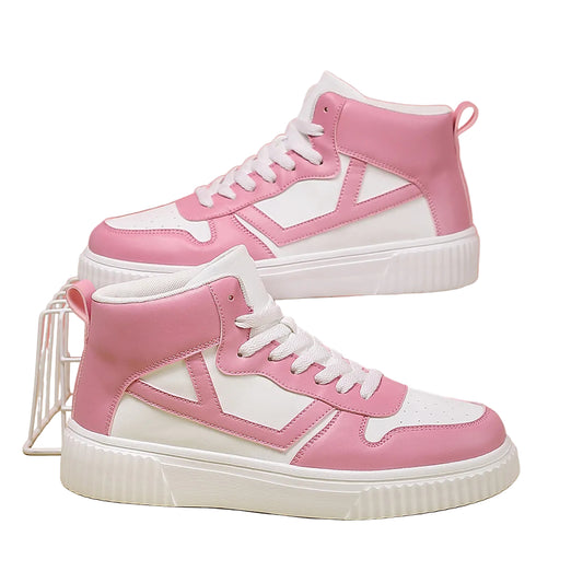 Kvinnors Högtopps Sneakers Trendig Design 0