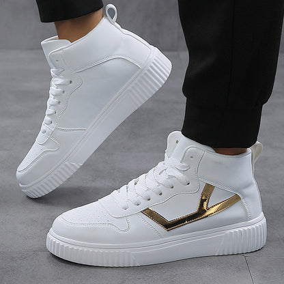 Kvinnors Högtopps Sneakers Trendig Design 3