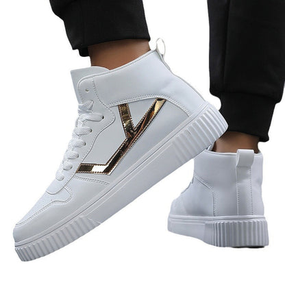 Kvinnors Högtopps Sneakers Trendig Design 5