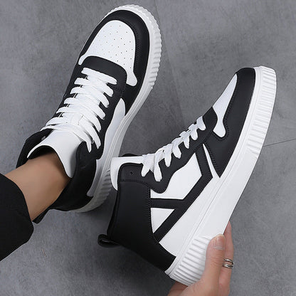 Kvinnors Högtopps Sneakers Trendig Design 6