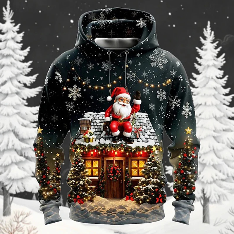 Kvinnors Hoodie Lekfull Design 3
