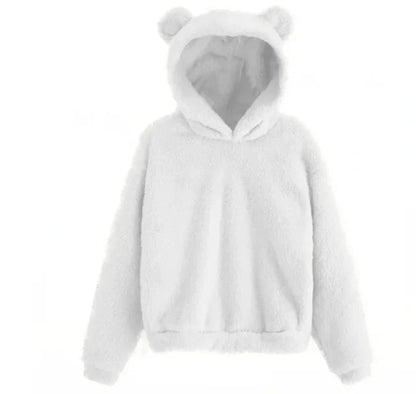 Kvinnors Hoodie med Huva och Kaninöron 8