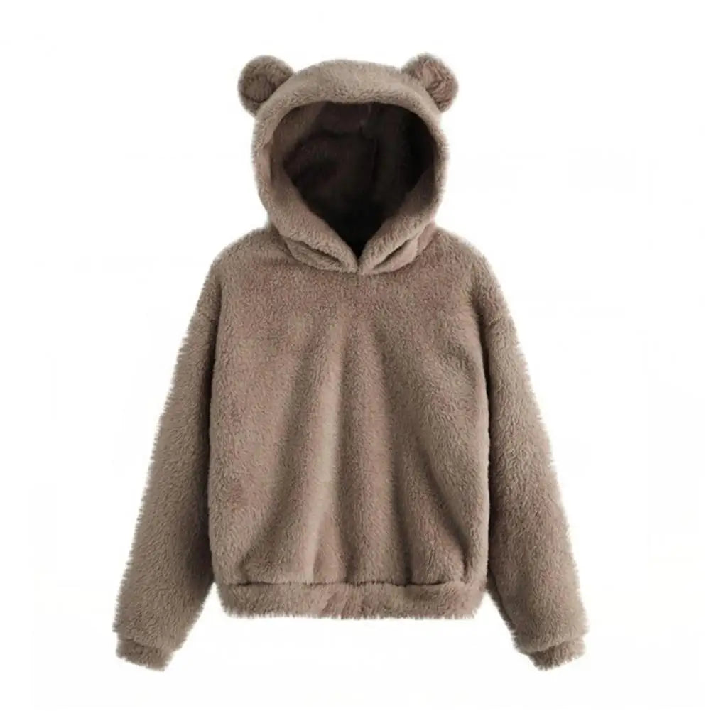 Kvinnors Hoodie med Huva och Kaninöron 9