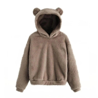 Kvinnors Hoodie med Huva och Kaninöron 9