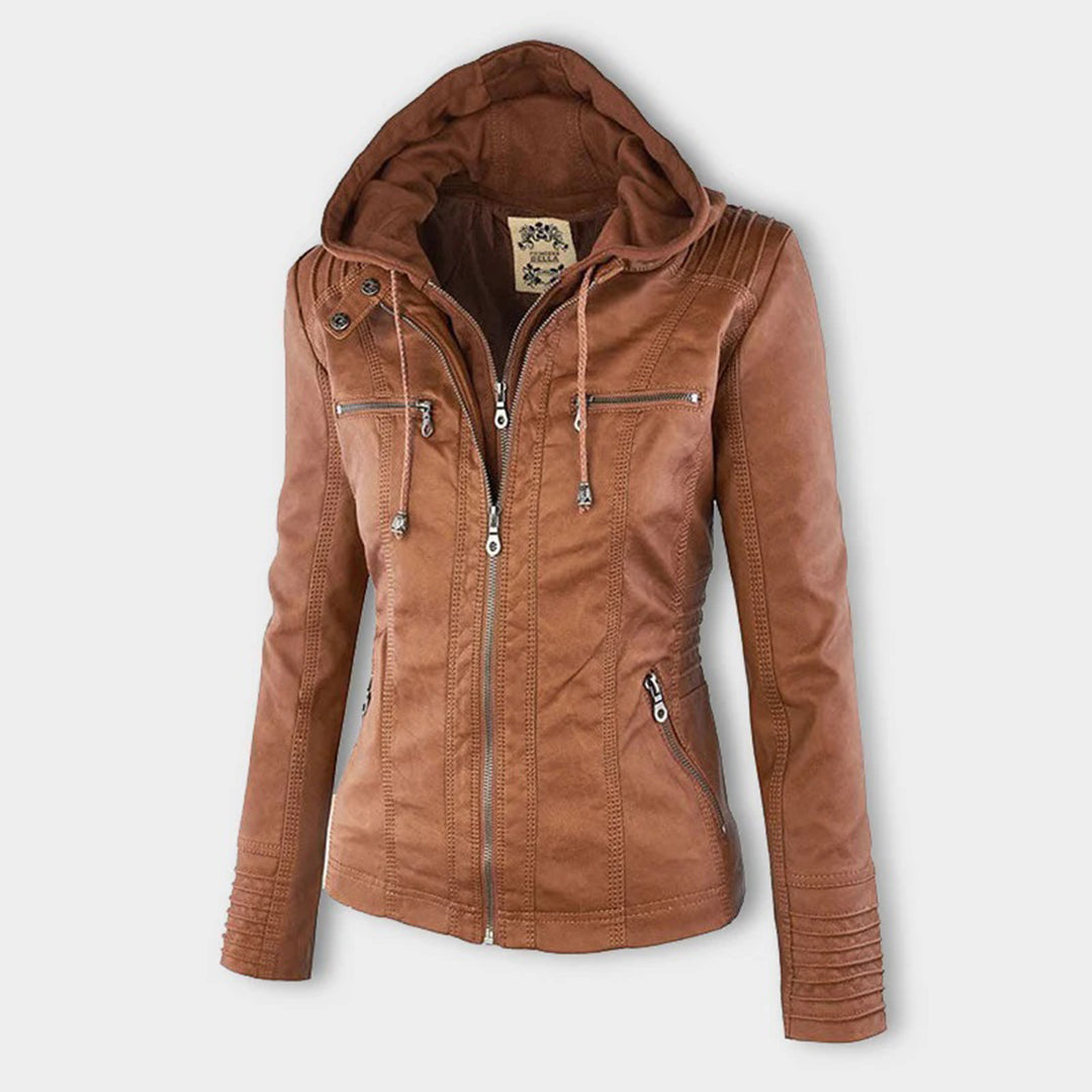 Kvinnors Huvjacka Urban Stil Modern 1