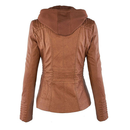 Kvinnors Huvjacka Urban Stil Modern 2