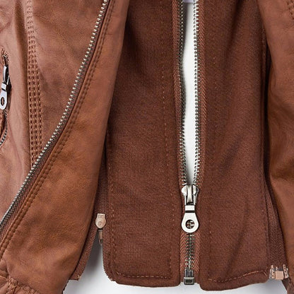 Kvinnors Huvjacka Urban Stil Modern 5
