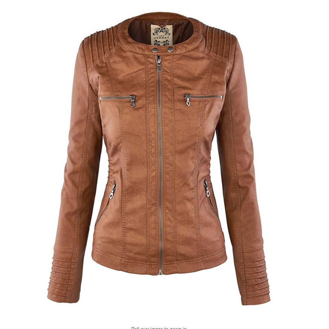 Kvinnors Huvjacka Urban Stil Modern 6