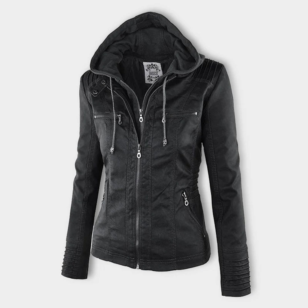Kvinnors Huvjacka Urban Stil Modern 7