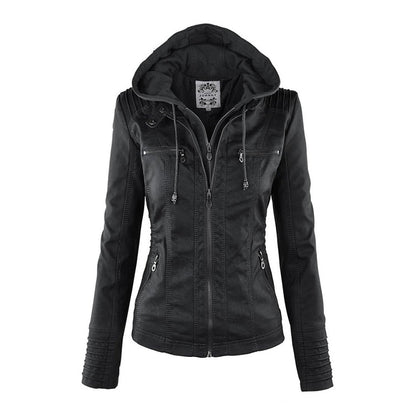 Kvinnors Huvjacka Urban Stil Modern 8