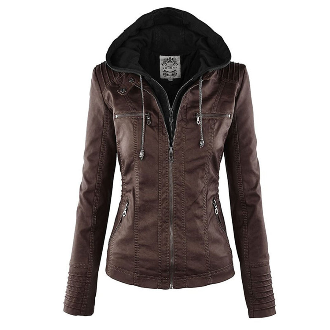 Kvinnors Huvjacka Urban Stil Modern 9