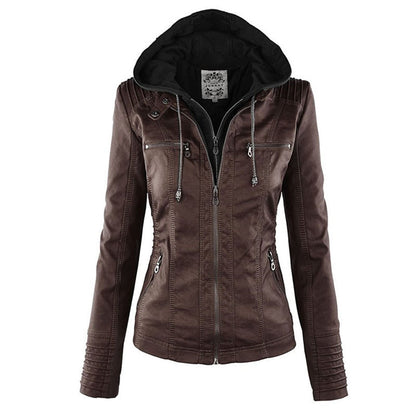 Kvinnors Huvjacka Urban Stil Modern 9