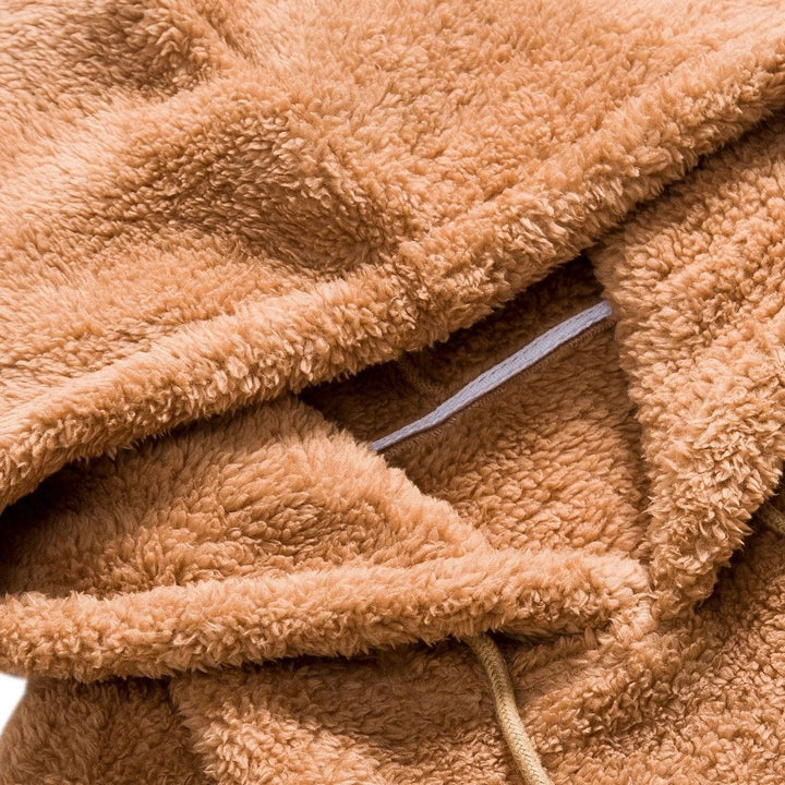 Kvinnors Huvtröja Urban Stil Med Fickor 6