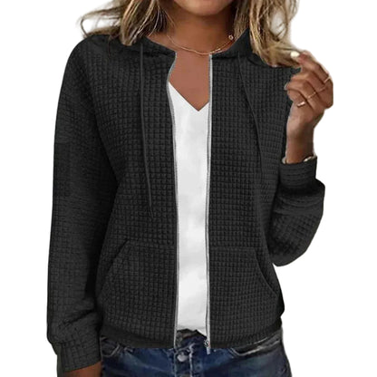 Kvinnors Jacka Rutig Design Modern Stil 0