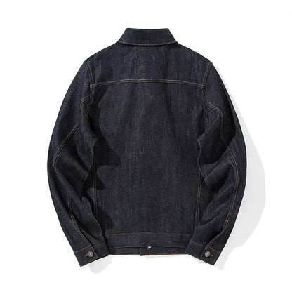 Kvinnors Jeansjacka Boxig Stil med Metallknappar 1