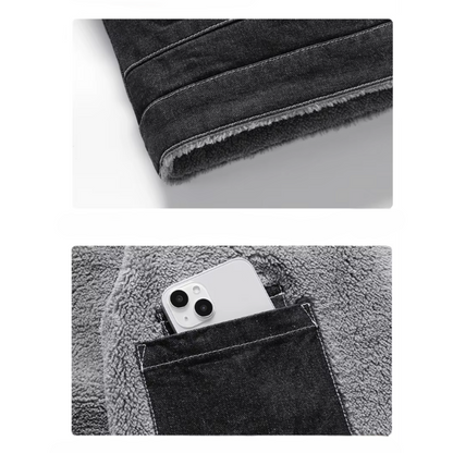 Kvinnors Jeansjacka med Fleecefoder 6