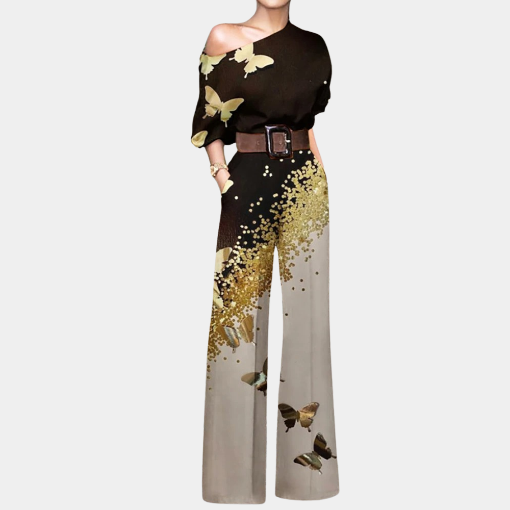 Kvinnors Jumpsuit Med Tidlös Design 3