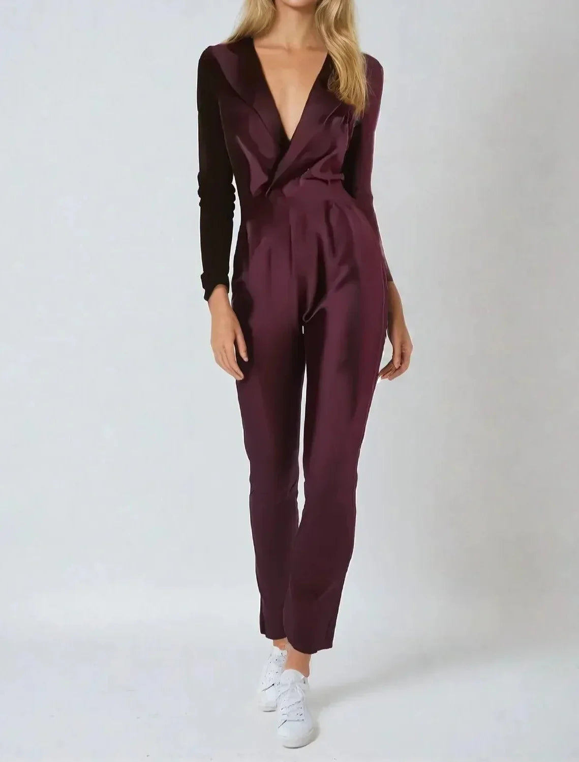 Kvinnors Jumpsuit Skräddarsydd Minimalistisk Stil 2