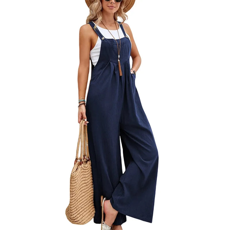 Kvinnors Jumpsuit i Harajuku Stil 4