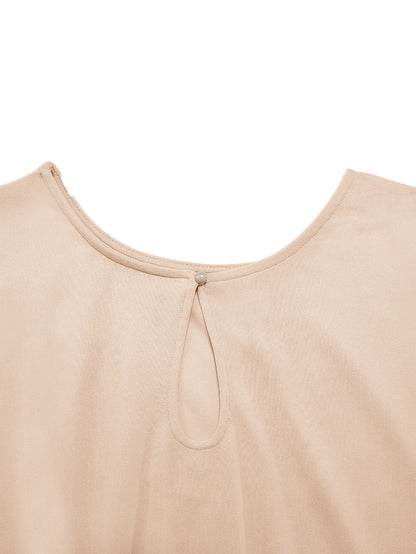 Kvinnors Jumpsuit med Bälte och Vida Ben Trendig Design 4