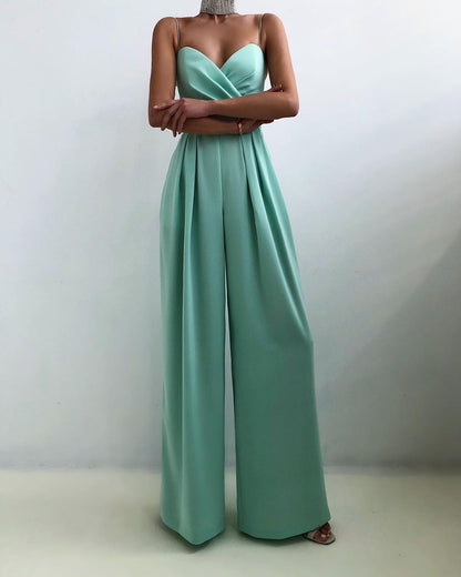 Kvinnors Jumpsuit med Justerbara Remmar 1