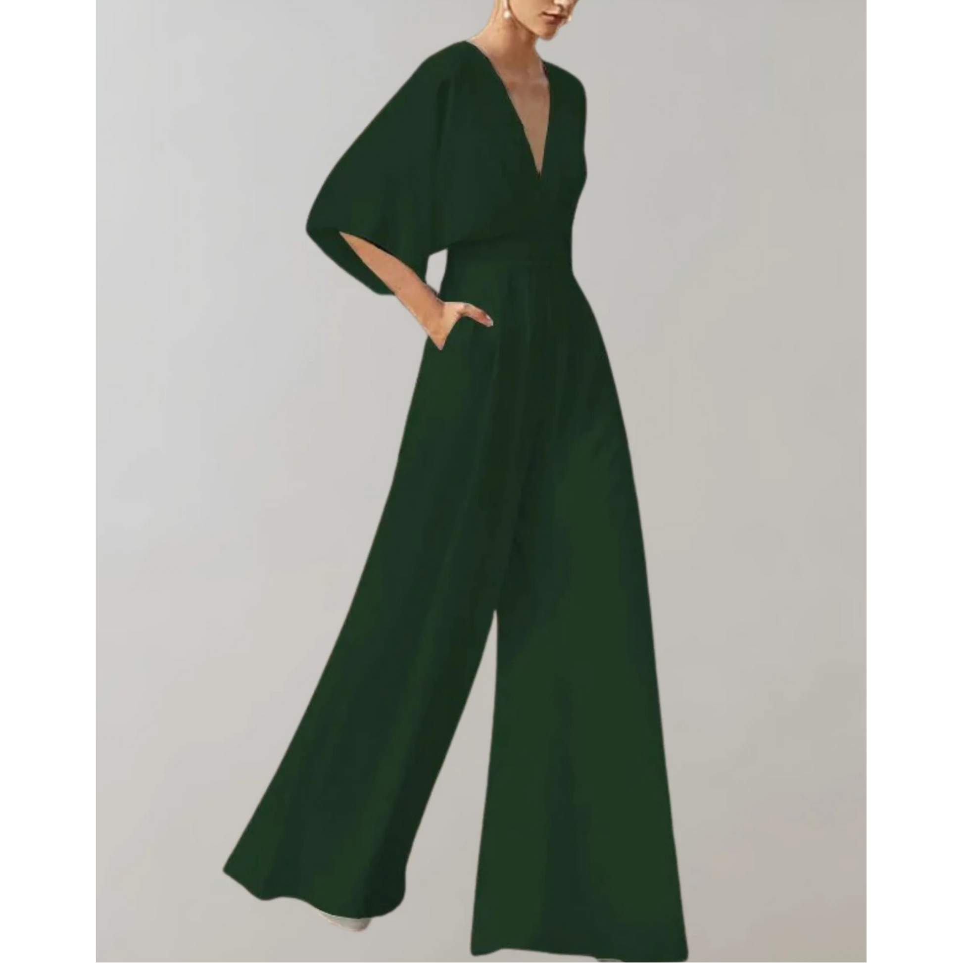 Kvinnors Jumpsuit med Mjukt Snitt 6