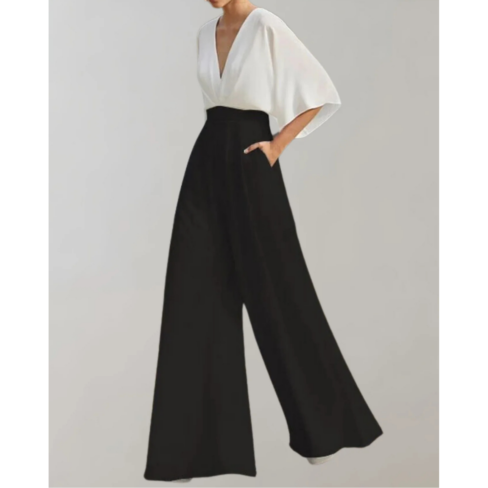 Kvinnors Jumpsuit med Mjukt Snitt 7