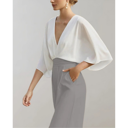 Kvinnors Jumpsuit med Mjukt Snitt 8