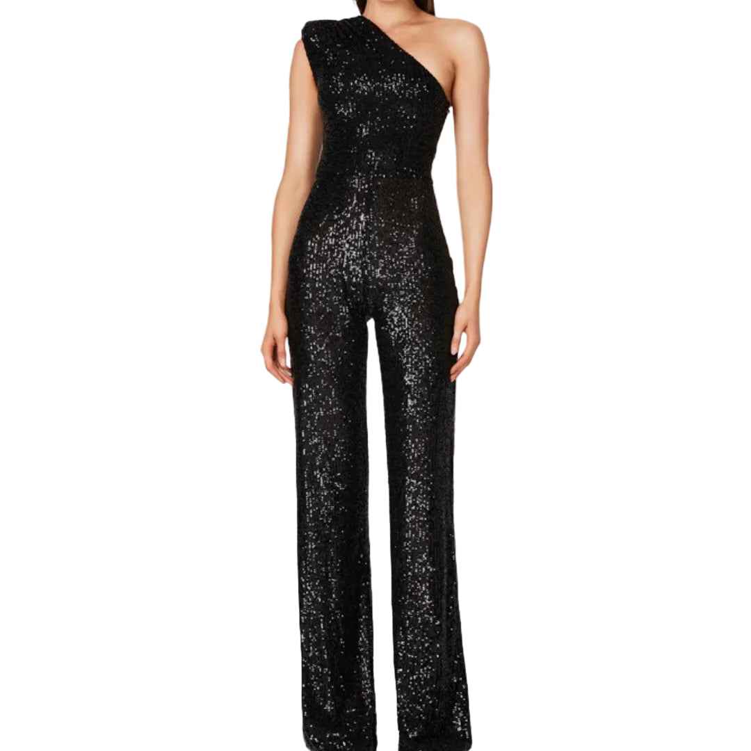 Kvinnors Jumpsuit med Paljetter 0