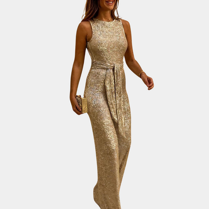 Kvinnors Jumpsuit med Paljetter 1