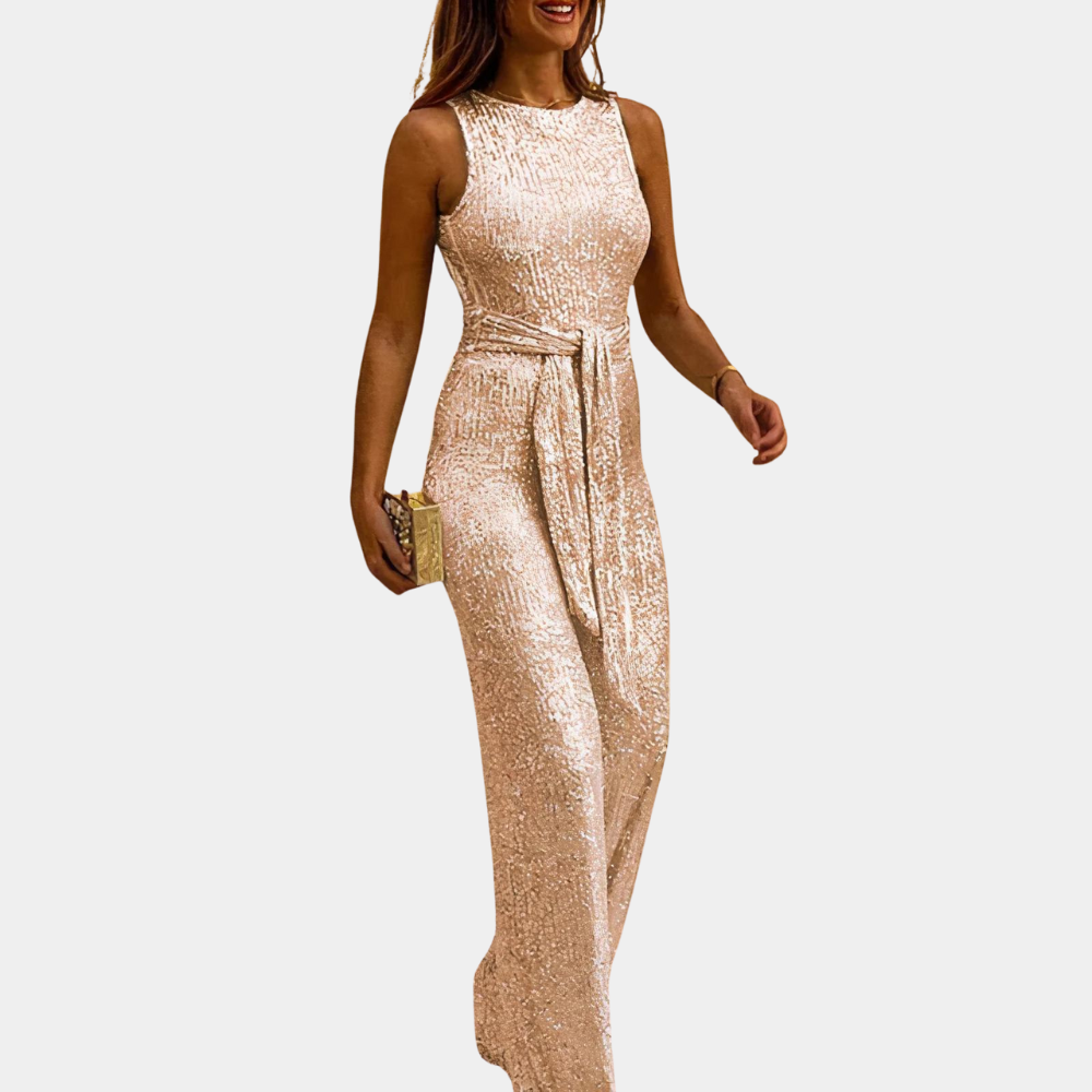 Kvinnors Jumpsuit med Paljetter 2