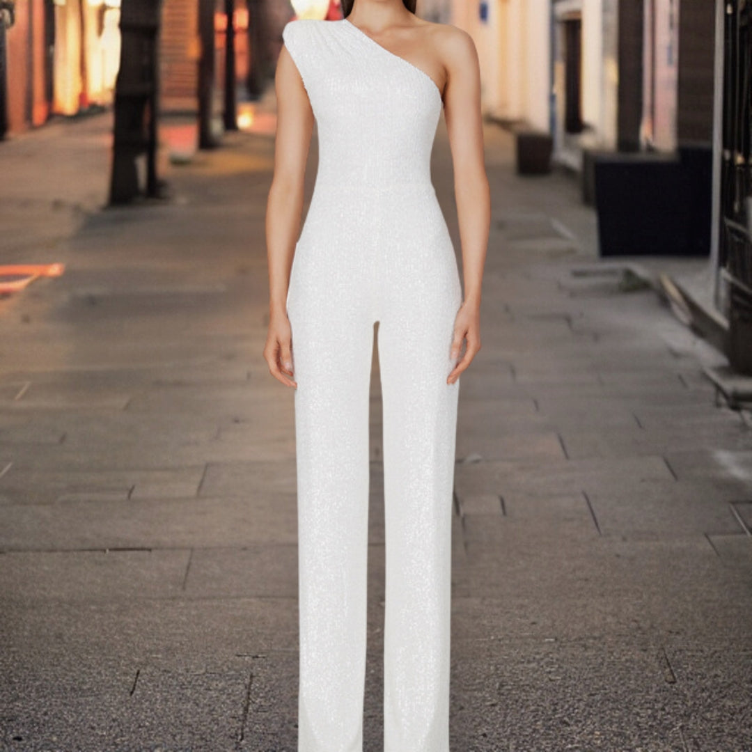 Kvinnors Jumpsuit med Paljetter 3