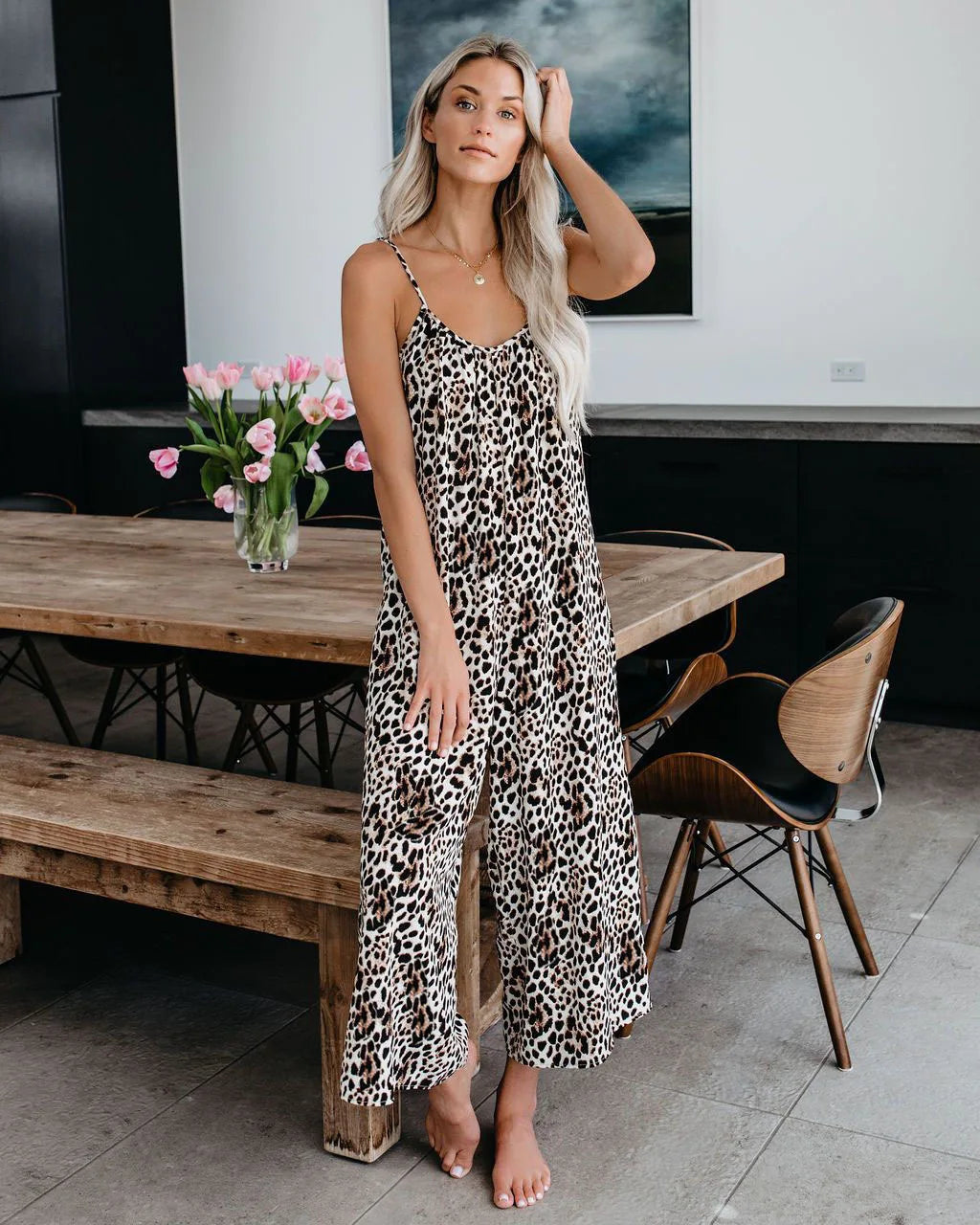 Kvinnors Jumpsuit med Vida Ben 8