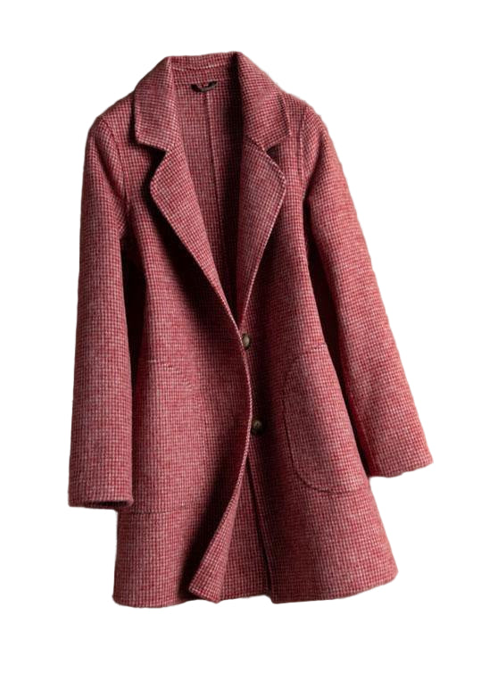 Kvinnors Kappa med Skårade Fickor 0