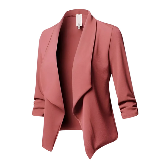 Kvinnors Kavaj Öppen Front Casual 0