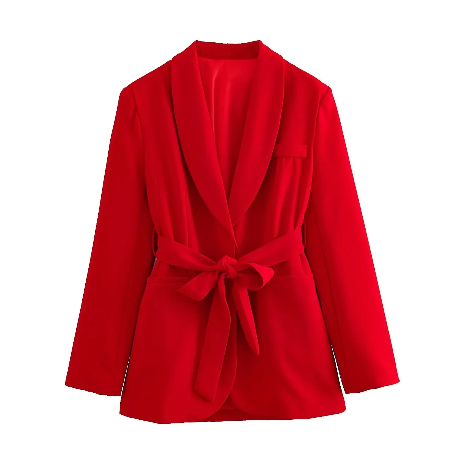 Kvinnors Kavaj och Byxor Set Tidlös Stil 0