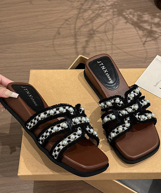 Kvinnors Kilklack Sandaler med Öppen Tå 2